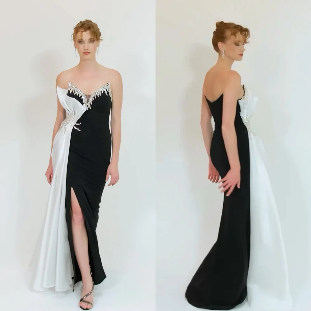 Customized Jersey Sequined Ruched Engagement A-line Sweetheart Bespoke Occasion Gown Long Dresses
Customized Jersey Sequined Ruched Engagement A-line Sweetheart Bespoke Occasion Gown Long Dresses
