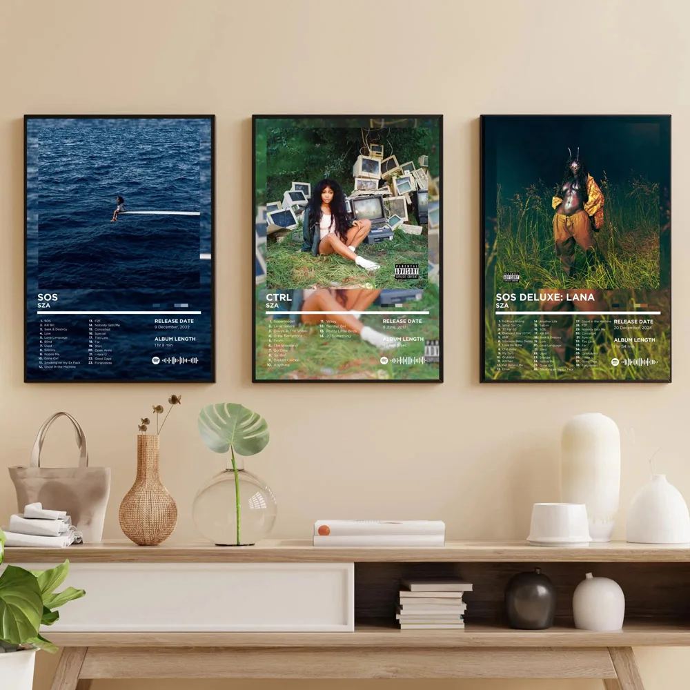 Z-SZA SOS Deluxe Lana 2025 Music Album Cover, Classic Bar Poster Prints Wall Art Picture Canvas Painting Living Room Home Decor
Z-SZA SOS Deluxe Lana 2025 Music Album Cover, Classic Bar Poster Prints Wall Art Picture Canvas Painting Living Room Home Decor