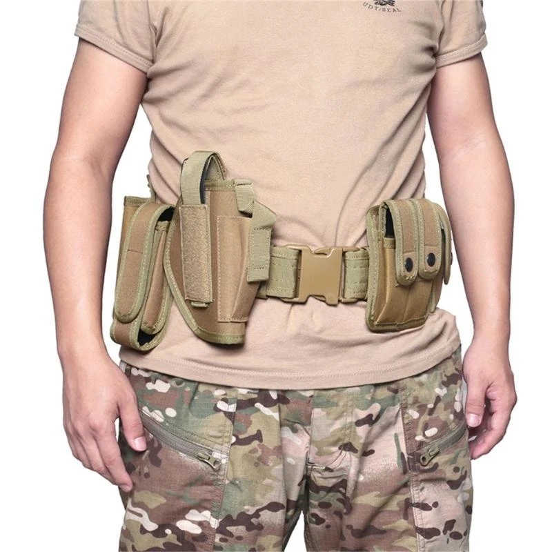 Multifunction Waist Belt With Multiple Pocket Fast Release Buckles Light Weight Adjustable For Hunting Outdoor Activity 69HD
Multifunction Waist Belt With Multiple Pocket Fast Release Buckles Light Weight Adjustable For Hunting Outdoor Activity 69HD