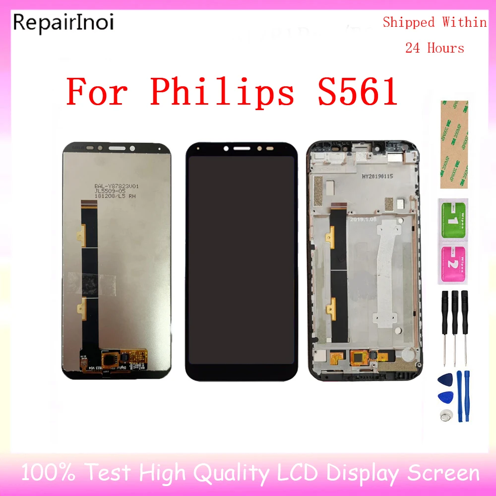 Для Philips S561, дигитайзер ЖК-дисплея и сенсорного экрана Philips S561, модуль дисплея, запасные части для ремонта
Для Philips S561, дигитайзер ЖК-дисплея и сенсорного экрана Philips S561, модуль дисплея, запасные части для ремонта
