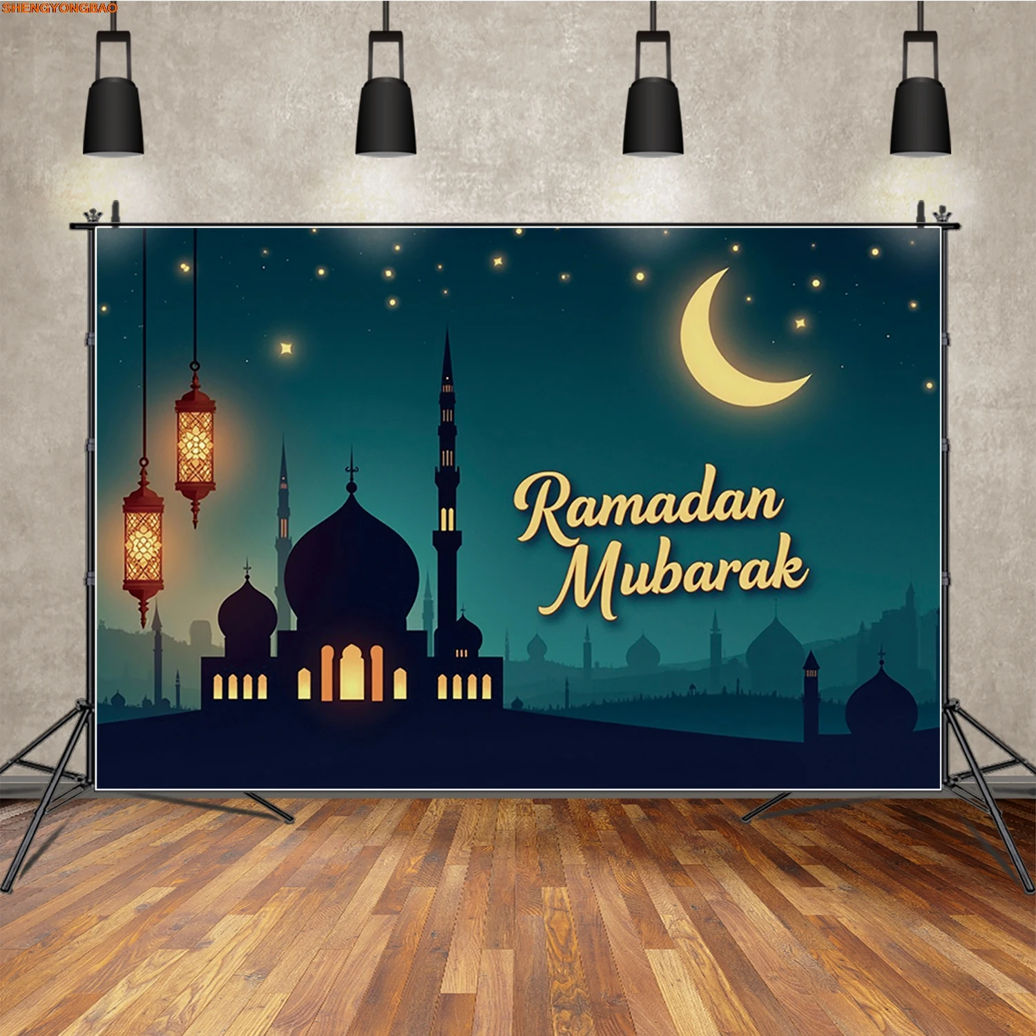 Eid Mubarak Banner Photography Backdrop Mosque Starry Moon Photocall Background Islamic Believer Party Event Decor
Eid Mubarak Banner Photography Backdrop Mosque Starry Moon Photocall Background Islamic Believer Party Event Decor