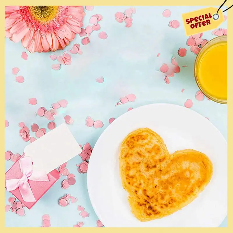 -BABQ 12 Pack Aluminum Heart Shaped Non-Stick Cake Pan Set Diy Baking Mold Tool With Removable Bottom - 4 Inch
-BABQ 12 Pack Aluminum Heart Shaped Non-Stick Cake Pan Set Diy Baking Mold Tool With Removable Bottom - 4 Inch