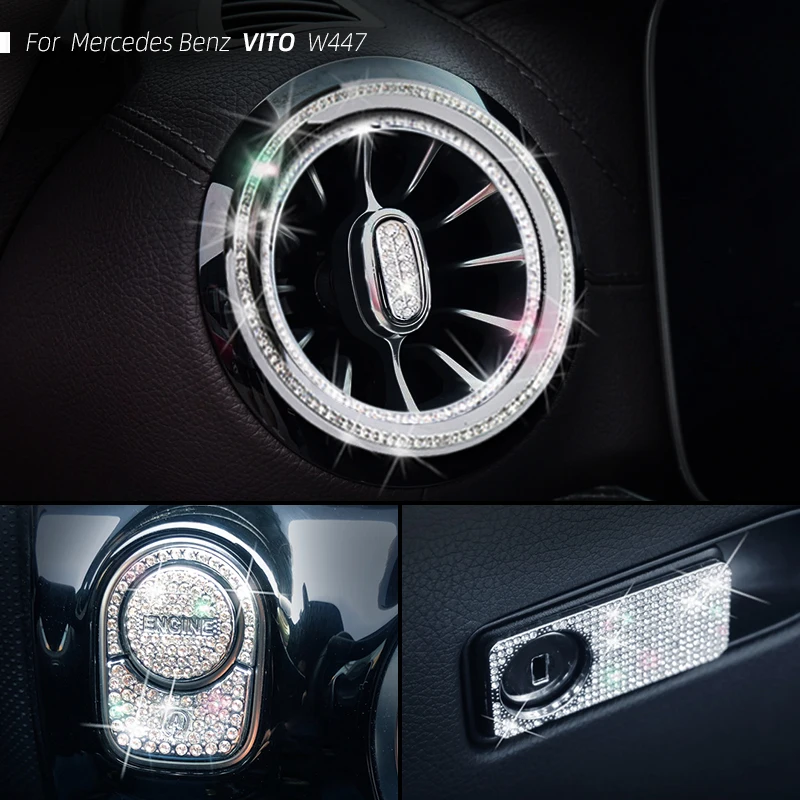 For Mercedes-Benz VITO w447 2016~2026 refitted vehicle Automotive Interior Renovation Diamond Decoration
For Mercedes-Benz VITO w447 2016~2026 refitted vehicle Automotive Interior Renovation Diamond Decoration
