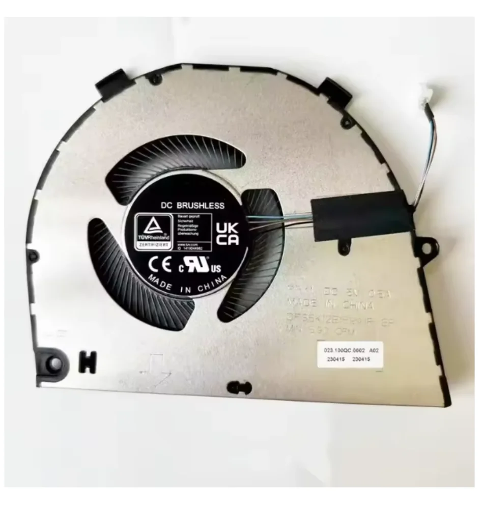 New Laptop CPU Cooling Fan for Dell Vostro 16-5620 5625 Inspiron 5620 7620 2-1 Cooler EGC-70061F1-0AH BNA506S5H-000P 0T8R2T 4Pin
New Laptop CPU Cooling Fan for Dell Vostro 16-5620 5625 Inspiron 5620 7620 2-1 Cooler EGC-70061F1-0AH BNA506S5H-000P 0T8R2T 4Pin