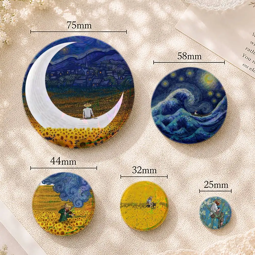 Alireza Karimi Moghaddam Starry Night Art Custom Printed Tinplate Pins Personalized Lapel Badge Gifts
Alireza Karimi Moghaddam Starry Night Art Custom Printed Tinplate Pins Personalized Lapel Badge Gifts