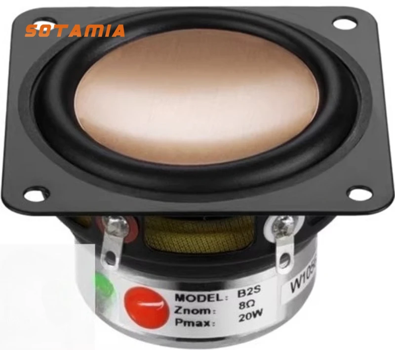 SOTAMIA 1 шт. 2-дюймовый полнодиапазонный динамик 8 Ом 20 Вт Bluetooth мультимедийный компьютер мини-динамик Bluetooth звуковая коробка звуковая панель
SOTAMIA 1 шт. 2-дюймовый полнодиапазонный динамик 8 Ом 20 Вт Bluetooth мультимедийный компьютер мини-динамик Bluetooth звуковая коробка звуковая панель