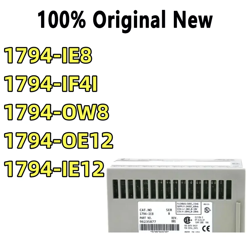 100% Tested 1794-OW8 1794-IF4I 1794-OE12 1794-IE8 1794-IE12
100% Tested 1794-OW8 1794-IF4I 1794-OE12 1794-IE8 1794-IE12