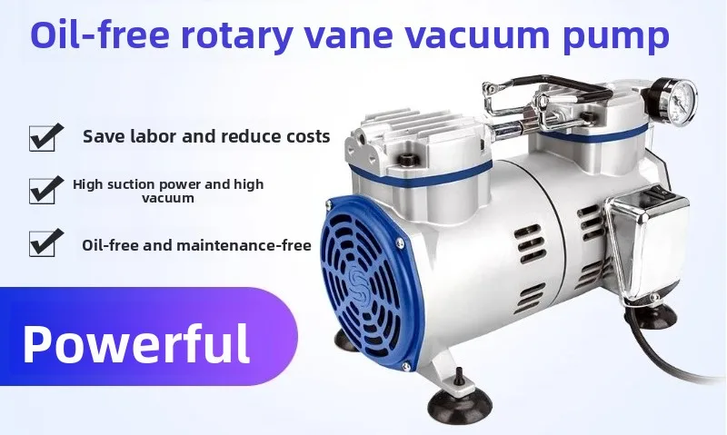 Oil-free piston vacuum pump V610 vacuum pump
Oil-free piston vacuum pump V610 vacuum pump