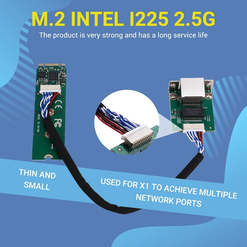 Для сетевого сервера Ethernet M.2 B и M I225 B3 2,5G для Youyeetoo X1 M.2 B-Key и M.2 M-Key-ABIU
Для сетевого сервера Ethernet M.2 B и M I225 B3 2,5G для Youyeetoo X1 M.2 B-Key и M.2 M-Key-ABIU