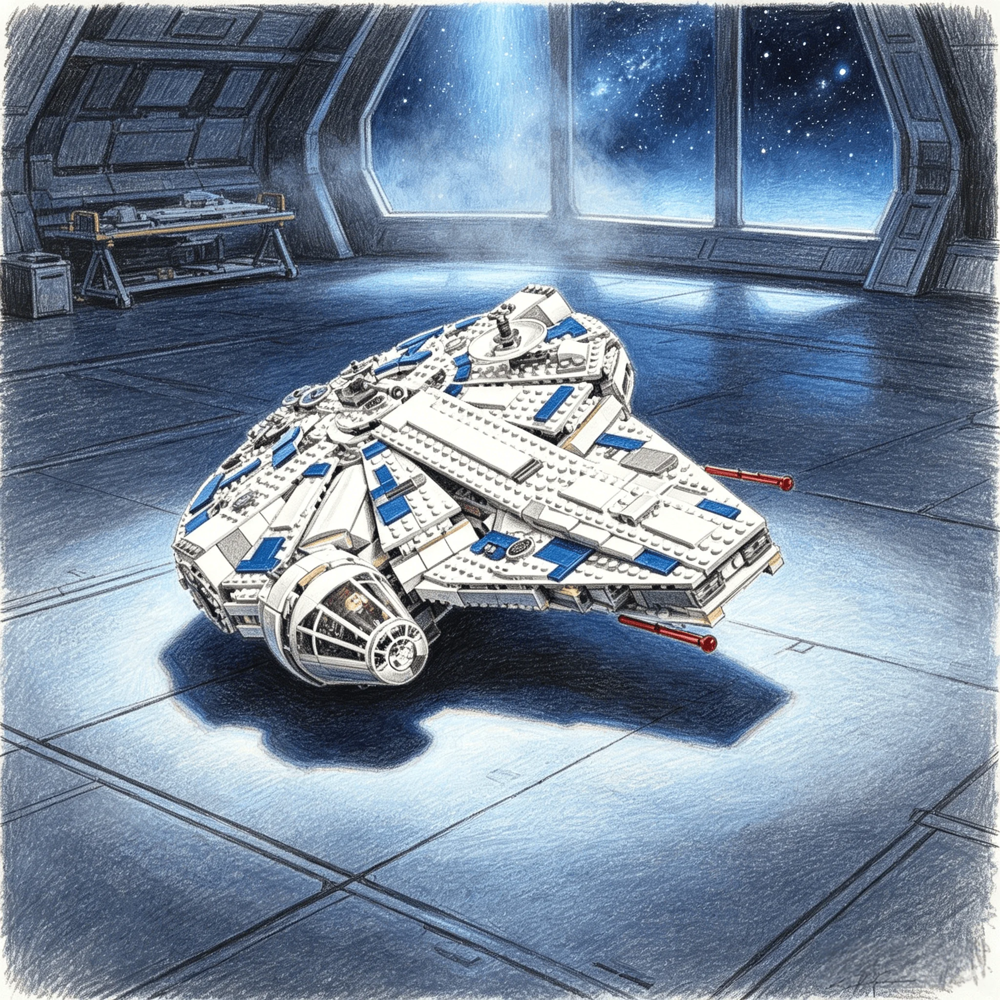 MOC Spaceship 1449PCS Building Blocks Model Adult Building Brick Toys Children Birthday Christmas Gift
MOC Spaceship 1449PCS Building Blocks Model Adult Building Brick Toys Children Birthday Christmas Gift