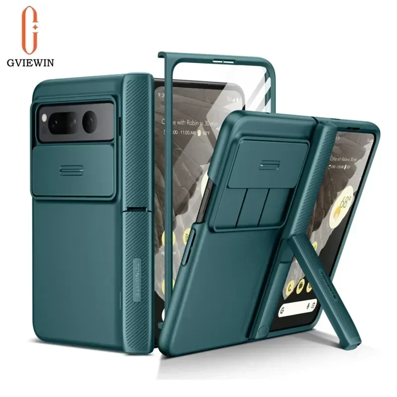 GVIEWIN-Google Pixel Fold 5G Case, Military Grade, Matte Phone Case, Hinge Protection, Screen Protector with Hidden Kickstand
GVIEWIN-Google Pixel Fold 5G Case, Military Grade, Matte Phone Case, Hinge Protection, Screen Protector with Hidden Kickstand