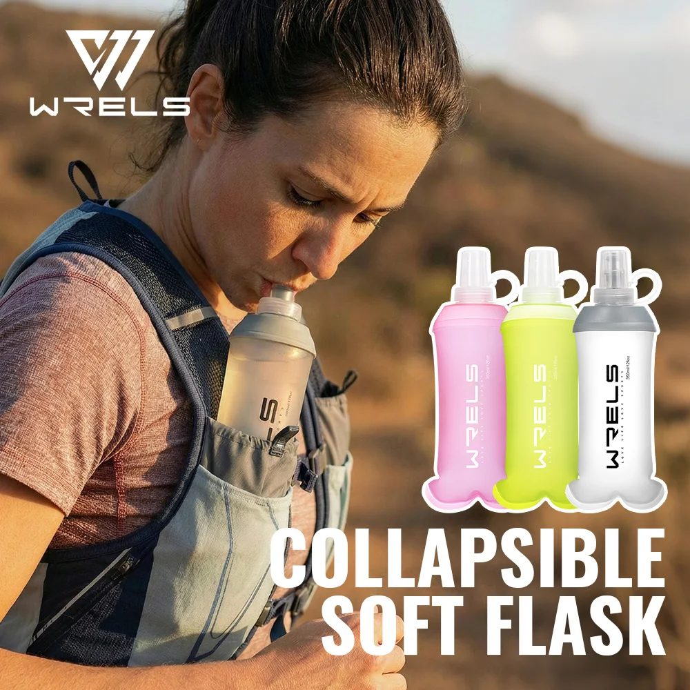 WRELS TPU Soft Folding Water Bottle BPA-Free Collapsible Flask Running Camping Hiking Travel Convenient Lightweight Water Bottle
WRELS TPU Soft Folding Water Bottle BPA-Free Collapsible Flask Running Camping Hiking Travel Convenient Lightweight Water Bottle