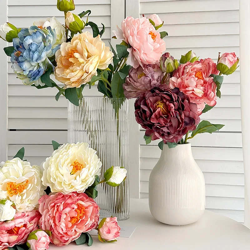 Peony Simulation Flowers, Home And Living Room Artificial Flower Decorations, Dining Table Dried Flower Bouquet Decoration
Peony Simulation Flowers, Home And Living Room Artificial Flower Decorations, Dining Table Dried Flower Bouquet Decoration