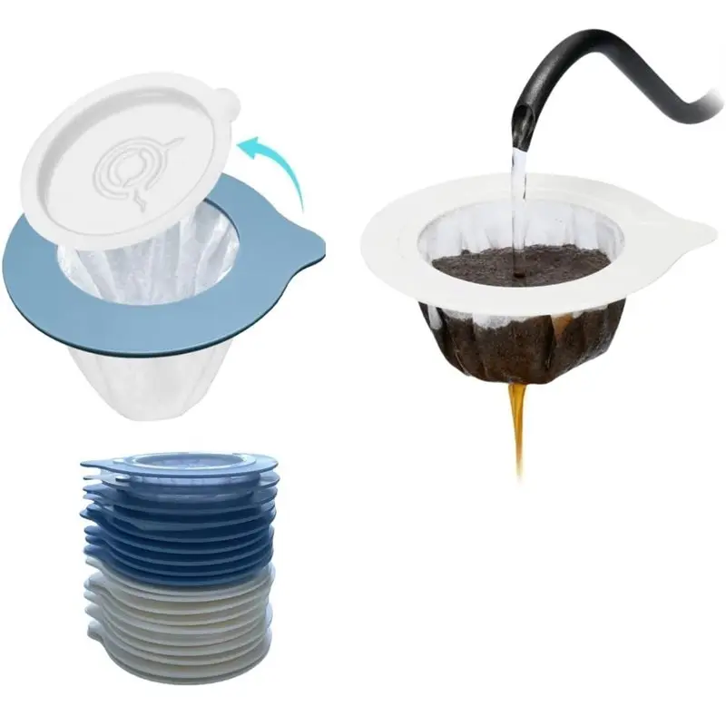 AB41-30Pcs Portable Pour Over Coffee Dripper Reusable Coffee Filters Pour Over Coffee Maker Camping Coffee Travel Coffee Maker C
AB41-30Pcs Portable Pour Over Coffee Dripper Reusable Coffee Filters Pour Over Coffee Maker Camping Coffee Travel Coffee Maker C