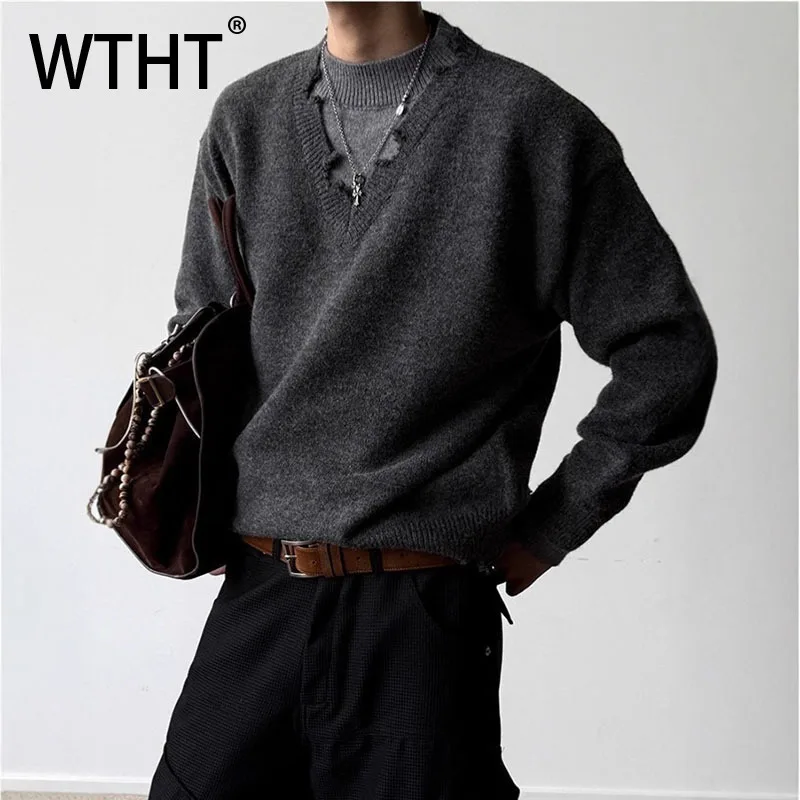 WTHT модные мужские футболки с поддельными отверстиями из двух частей, модные свободные топы с длинными рукавами и круглым вырезом, мужские осень 2023, 2A2020
WTHT модные мужские футболки с поддельными отверстиями из двух частей, модные свободные топы с длинными рукавами и круглым вырезом, мужские осень 2023, 2A2020