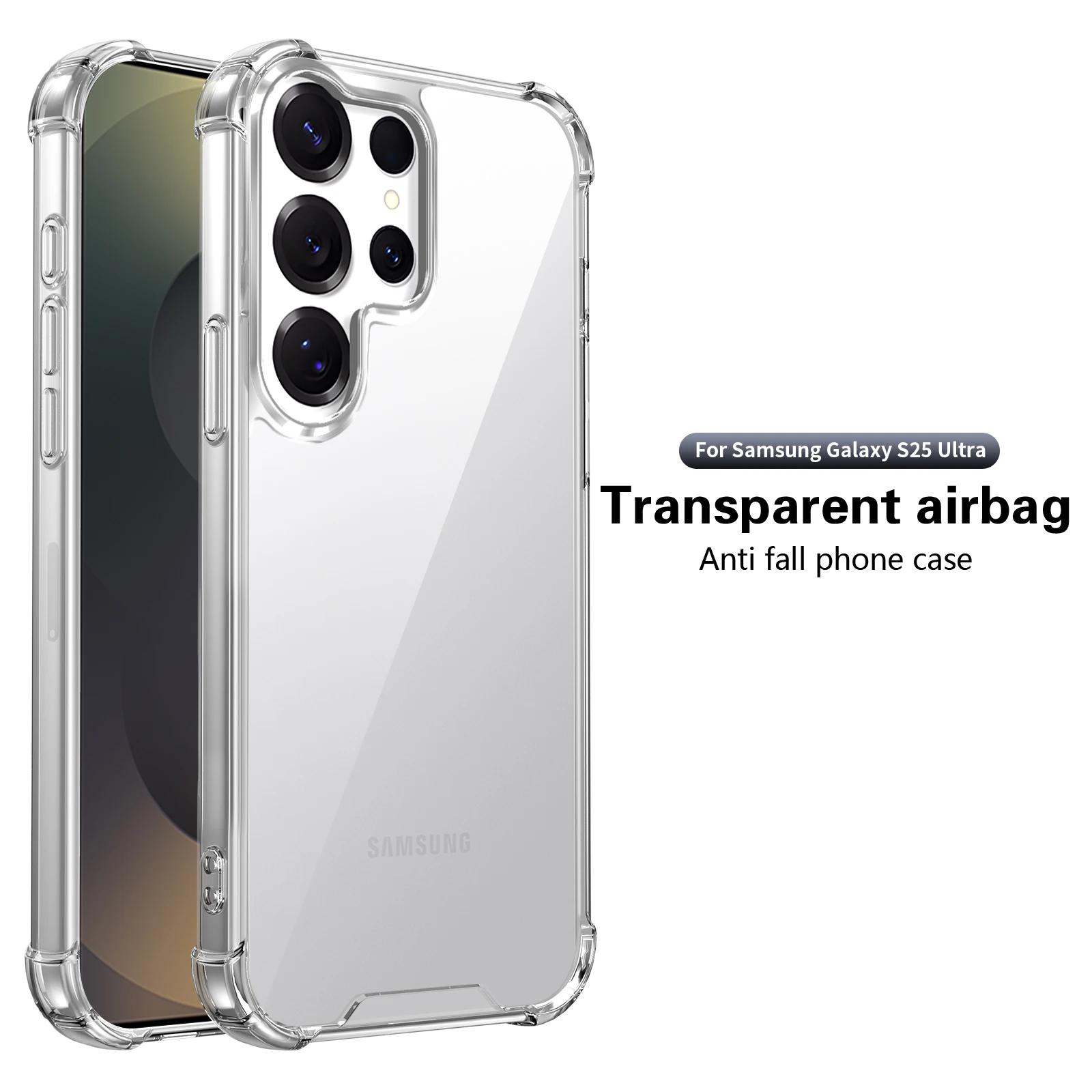 Luxury High Transparent Anti-Shock Case for Samsung Galaxy S25 S24 S23 S22 S21 Ultra Plus S25Edge S24FE S23FE S21FE Bumper Shock
Luxury High Transparent Anti-Shock Case for Samsung Galaxy S25 S24 S23 S22 S21 Ultra Plus S25Edge S24FE S23FE S21FE Bumper Shock