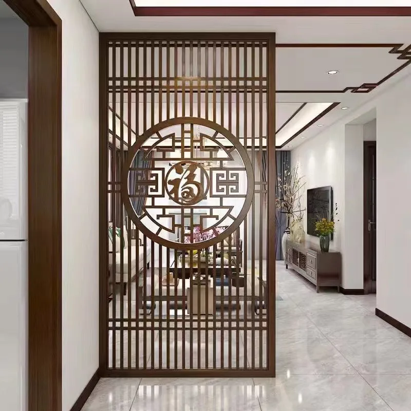 Custom Aluminum Alloy Screen Partition Custom Window Flower Hanging Aluminum Grille Wood Grain Living Room Entry Antique
Custom Aluminum Alloy Screen Partition Custom Window Flower Hanging Aluminum Grille Wood Grain Living Room Entry Antique