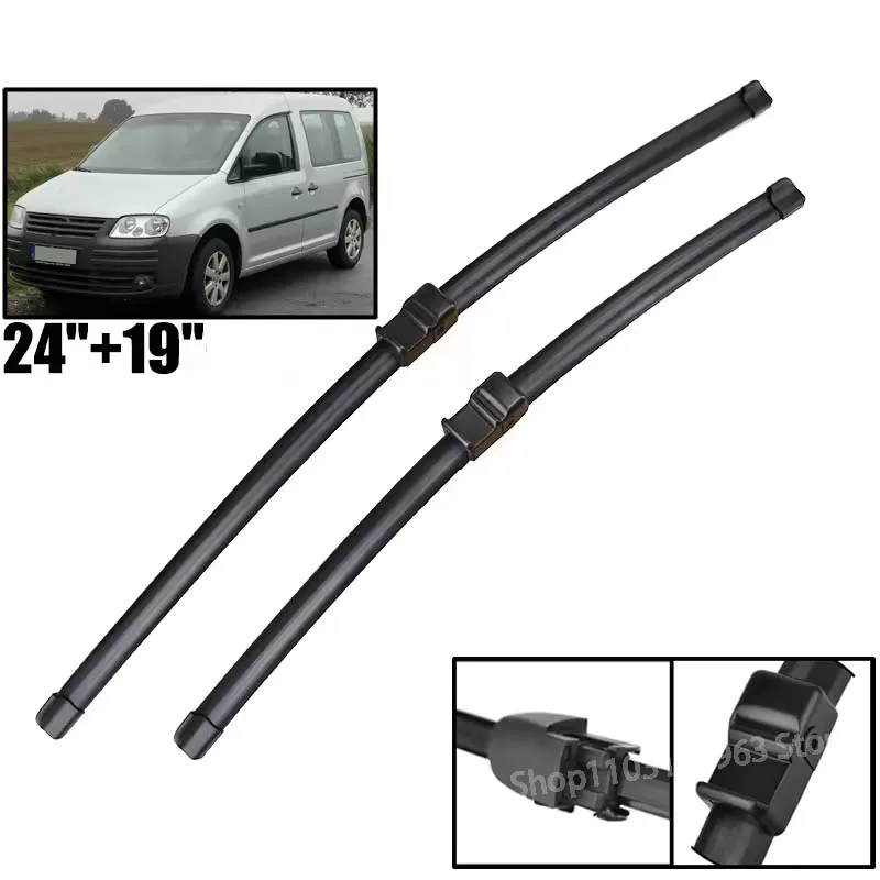 Wiper Front & Rear Wiper Blades For VW Caddy 2004 - 2007 Windshield Windscreen Clean Window Car Rain Brushes 24"+19"
Wiper Front & Rear Wiper Blades For VW Caddy 2004 - 2007 Windshield Windscreen Clean Window Car Rain Brushes 24"+19"