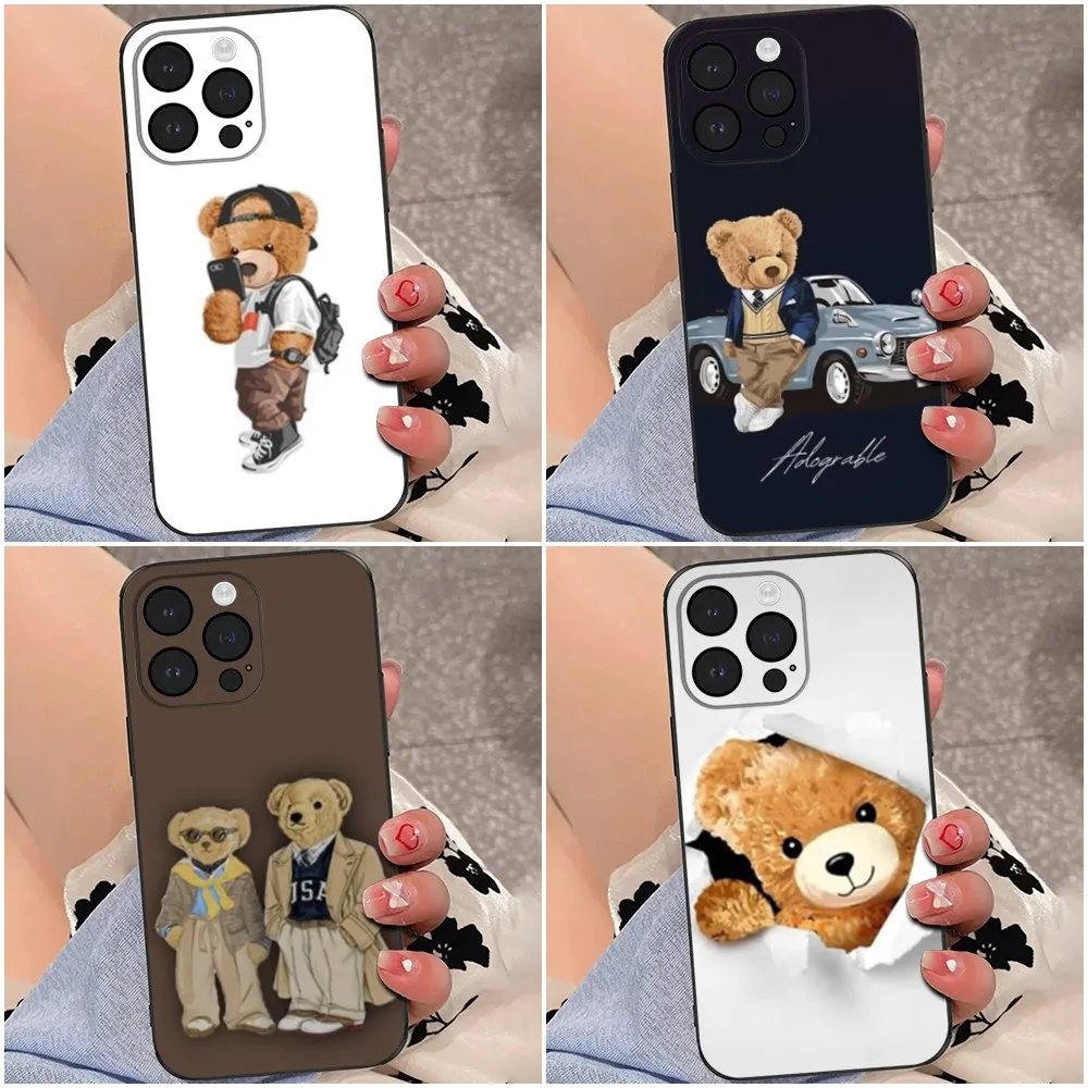 Cartoon Bear Phone Case For iPhone 16e,16se4,16,15,14,13,12,Pro,Max,11,7,8,Plus,XR,XS Max Shockproof Silicone Soft Shell
Cartoon Bear Phone Case For iPhone 16e,16se4,16,15,14,13,12,Pro,Max,11,7,8,Plus,XR,XS Max Shockproof Silicone Soft Shell