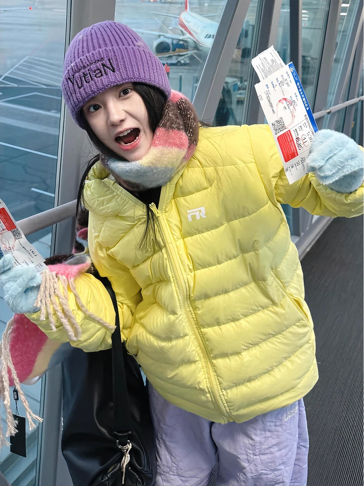 American Retro Yellow Women's down Cotton Jacket Thick Warm Winter New Style Small Size Couples Rib Cage Cotton Clothes
American Retro Yellow Women's down Cotton Jacket Thick Warm Winter New Style Small Size Couples Rib Cage Cotton Clothes
