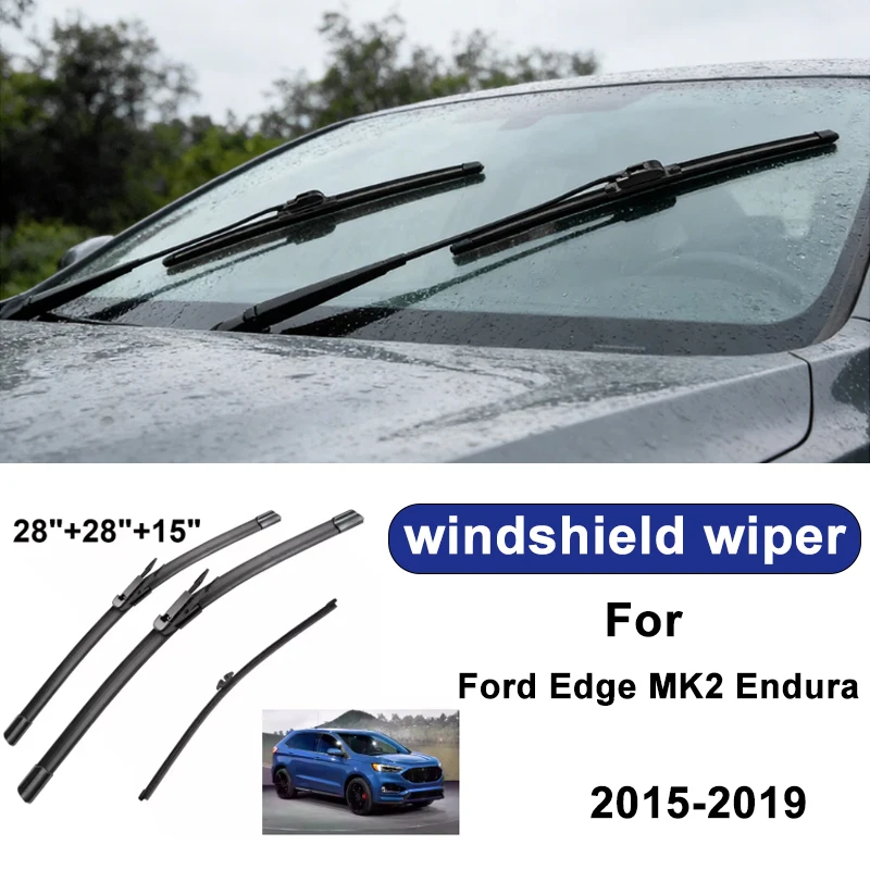 For Ford Edge MK2 Endura 2015-2019 car windshield front/rear wipers, silent wiper blades,car blade brush accessories
For Ford Edge MK2 Endura 2015-2019 car windshield front/rear wipers, silent wiper blades,car blade brush accessories
