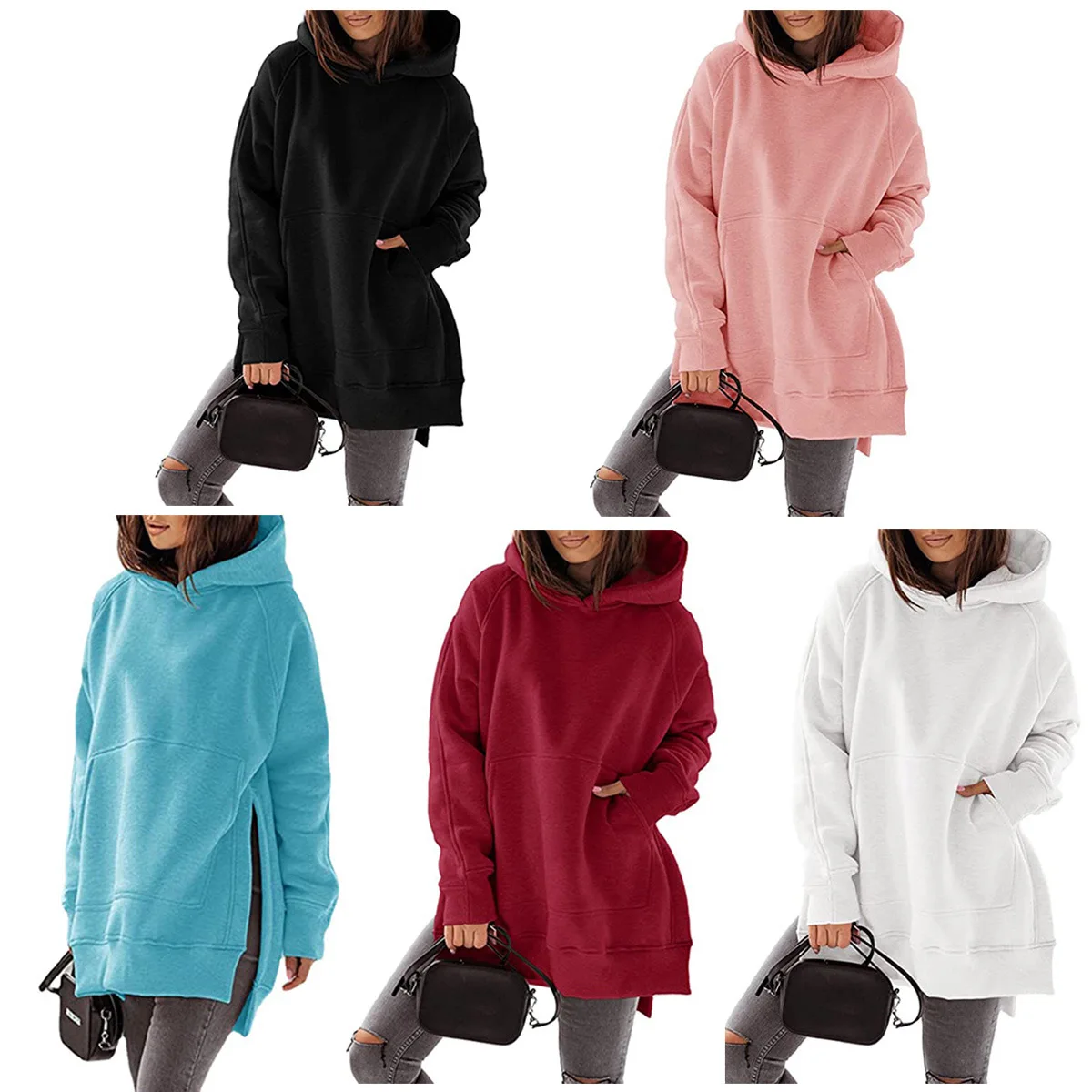 Плюшевый свитер с длинными рукавами и капюшоном 2023, осенне-зимние однотонные Модные топы в европейском и американском стиле
Плюшевый свитер с длинными рукавами и капюшоном 2023, осенне-зимние однотонные Модные топы в европейском и американском стиле