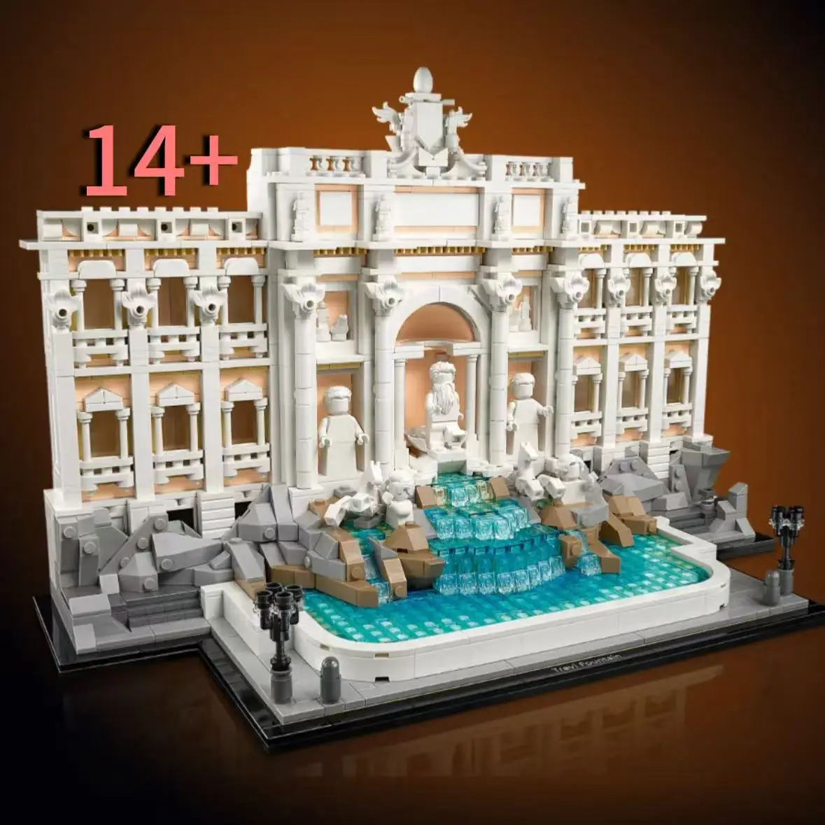 21062 Trevi Fountain Architecture Model Building Blocks Educational Toys Christmas Gifts Home Decor World Famous Childrens Toy
21062 Trevi Fountain Architecture Model Building Blocks Educational Toys Christmas Gifts Home Decor World Famous Childrens Toy