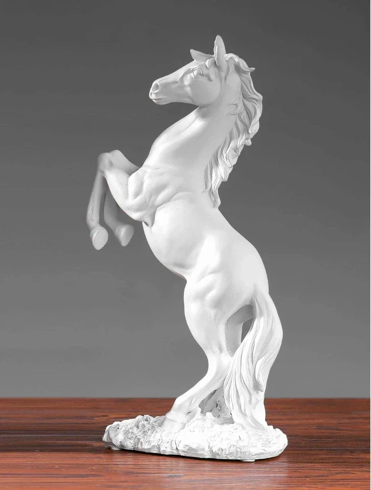 12 Inch Vintage White Horse Statue Decorative Horse Figurine for Home Decor
12 Inch Vintage White Horse Statue Decorative Horse Figurine for Home Decor