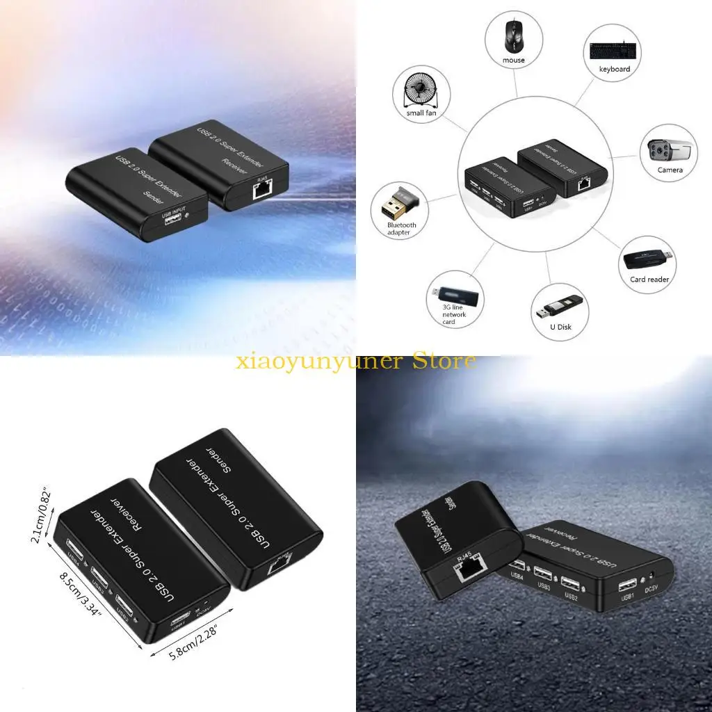 P9JB 100m new USB to RG45 transmitter USB splitter USB2.0 for PC laptop
P9JB 100m new USB to RG45 transmitter USB splitter USB2.0 for PC laptop