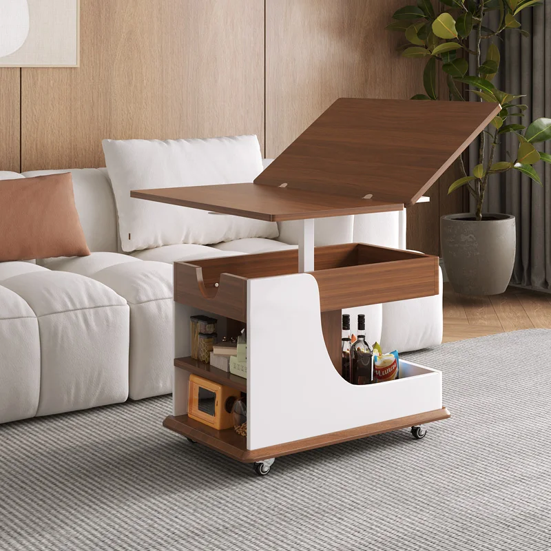 2025 new living room sofa side cabinet multi-functional lifting folding mobile cart with wheels small apartment coffee table
2025 new living room sofa side cabinet multi-functional lifting folding mobile cart with wheels small apartment coffee table