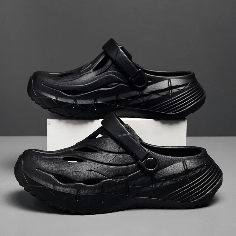 Summer Men Sandals Thick Sole Clogs Outdoor Garden Clogs Shoes Male Casual Shoes Beach Water Shoes Comfort Home Soft Slippers
Summer Men Sandals Thick Sole Clogs Outdoor Garden Clogs Shoes Male Casual Shoes Beach Water Shoes Comfort Home Soft Slippers