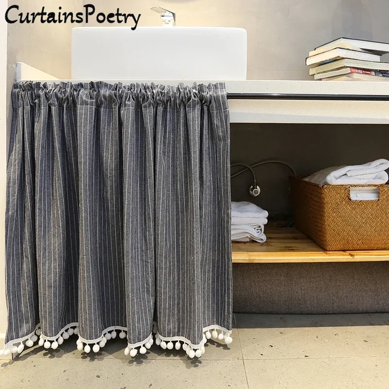 Striped Kitchen Curtains Stripe Farmhouse Small Half Window Drapes Cafe Tier Curtains for Bathroom Laundry Room & Over Sink 1 Pc
Striped Kitchen Curtains Stripe Farmhouse Small Half Window Drapes Cafe Tier Curtains for Bathroom Laundry Room & Over Sink 1 Pc