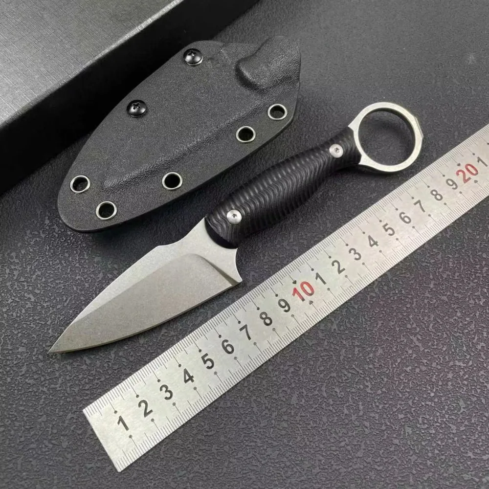 Новый стиль, боевой нож с фиксированным лезвием, ножи высокой твердости для кемпинга на открытом воздухе, лезвие 7Cr13Mov, прямой нож с ручкой G10
Новый стиль, боевой нож с фиксированным лезвием, ножи высокой твердости для кемпинга на открытом воздухе, лезвие 7Cr13Mov, прямой нож с ручкой G10
