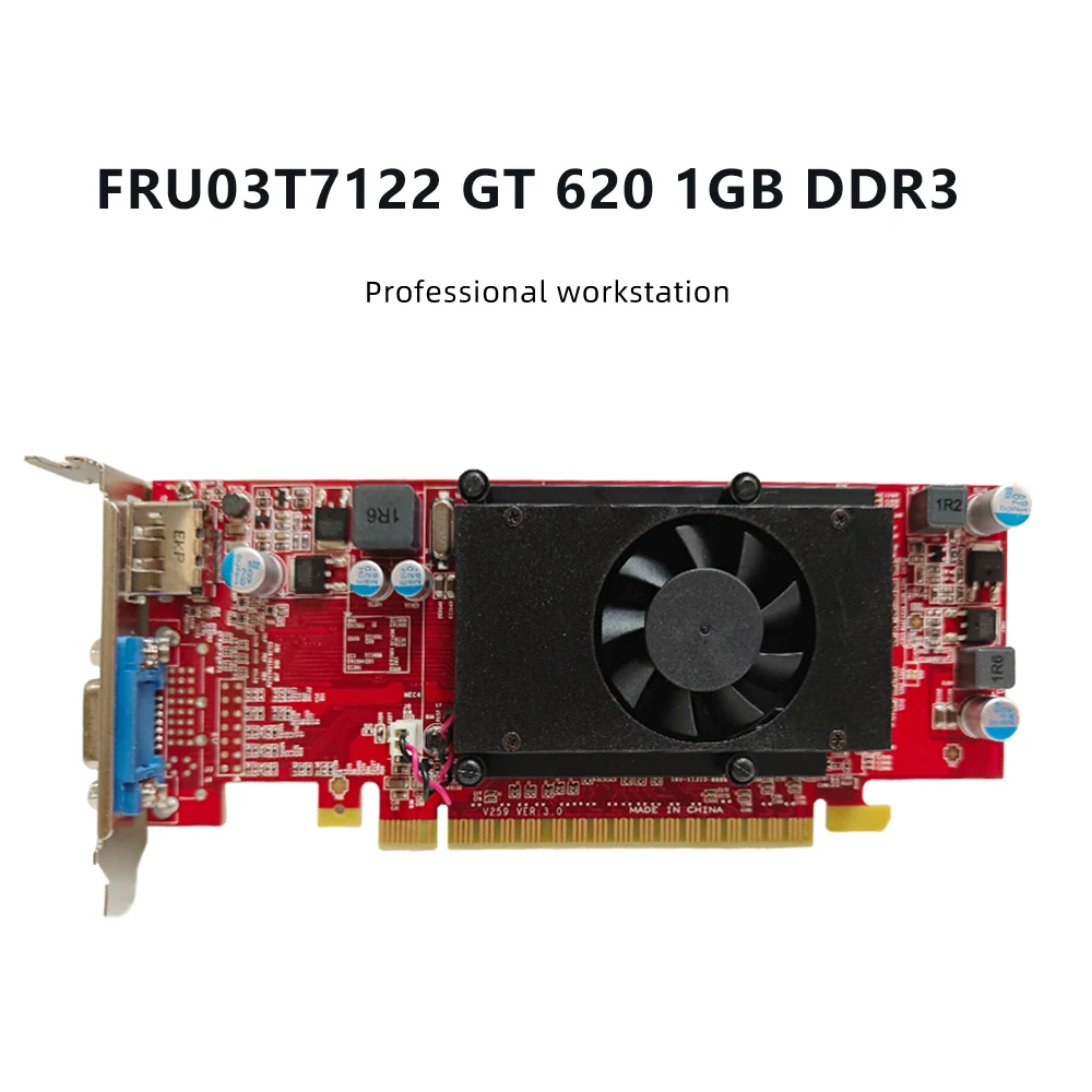 Видеокарта NVIDIA FRU03T7122 GT 620 1 ГБ DDR3 Поддержка DP VGA PCI-E 2,0 для настольного компьютера
Видеокарта NVIDIA FRU03T7122 GT 620 1 ГБ DDR3 Поддержка DP VGA PCI-E 2,0 для настольного компьютера