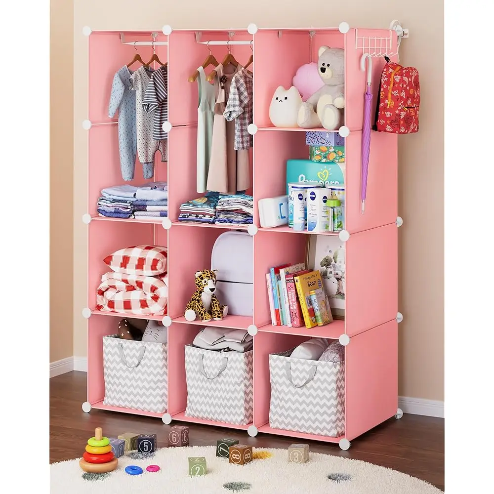 Baby Closet Organizer For Nursery - Durable Baby Wardrobe Armoire For Closet - Customizable Dresser Shelves - Waterproof Shelf
Baby Closet Organizer For Nursery - Durable Baby Wardrobe Armoire For Closet - Customizable Dresser Shelves - Waterproof Shelf