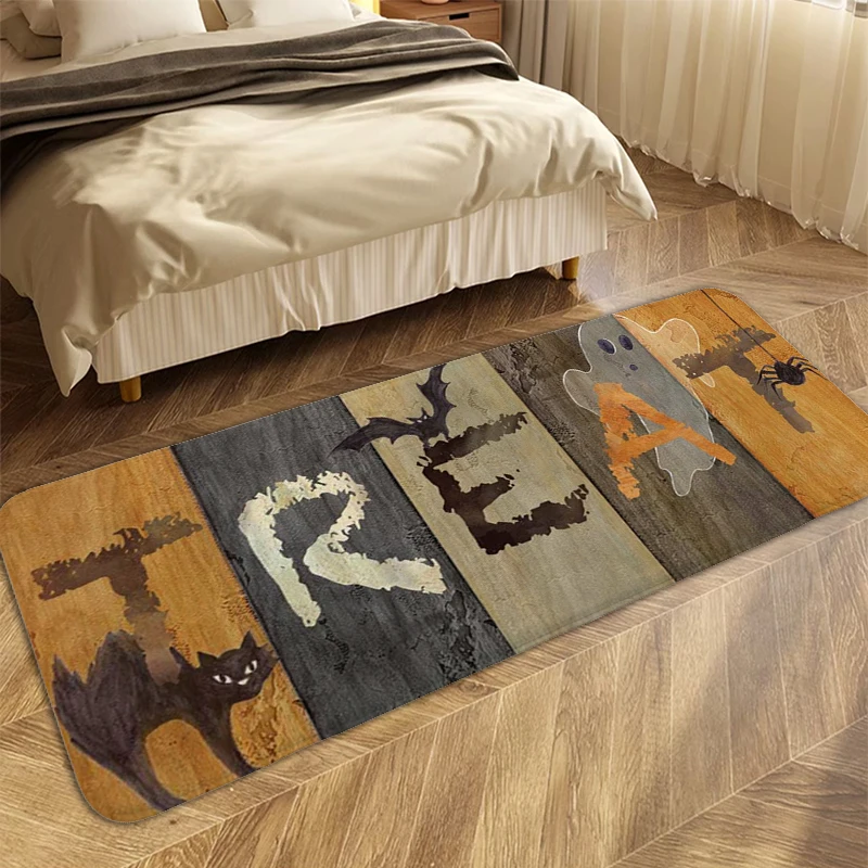 Outdoor Entrance Doormat Happy Halloween Mat for Hallway Home Decoration Bathroom Rug Kitchen Carpet for Children's Room Custom
Outdoor Entrance Doormat Happy Halloween Mat for Hallway Home Decoration Bathroom Rug Kitchen Carpet for Children's Room Custom