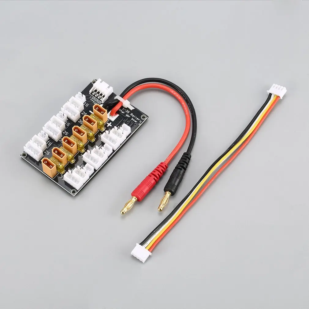 YSIDO Multi 2S-6S Lipo Parallel Charging Board T/XT60/XT30 PIug Battery for ISDT ToolKitRC B6AC B6 Parallel Charging Plate Board
YSIDO Multi 2S-6S Lipo Parallel Charging Board T/XT60/XT30 PIug Battery for ISDT ToolKitRC B6AC B6 Parallel Charging Plate Board