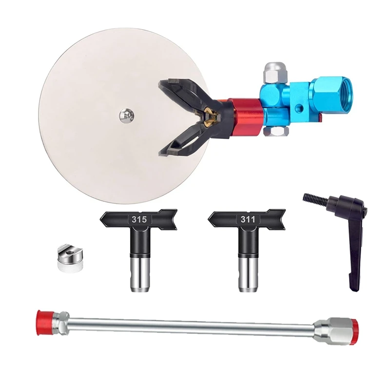 Y51A-Airless Sprays Guide Tool Kit With 311 315 Tips And 10In Airless Extension Pole,Sprays Guide Accessory Tool For Airless
Y51A-Airless Sprays Guide Tool Kit With 311 315 Tips And 10In Airless Extension Pole,Sprays Guide Accessory Tool For Airless
