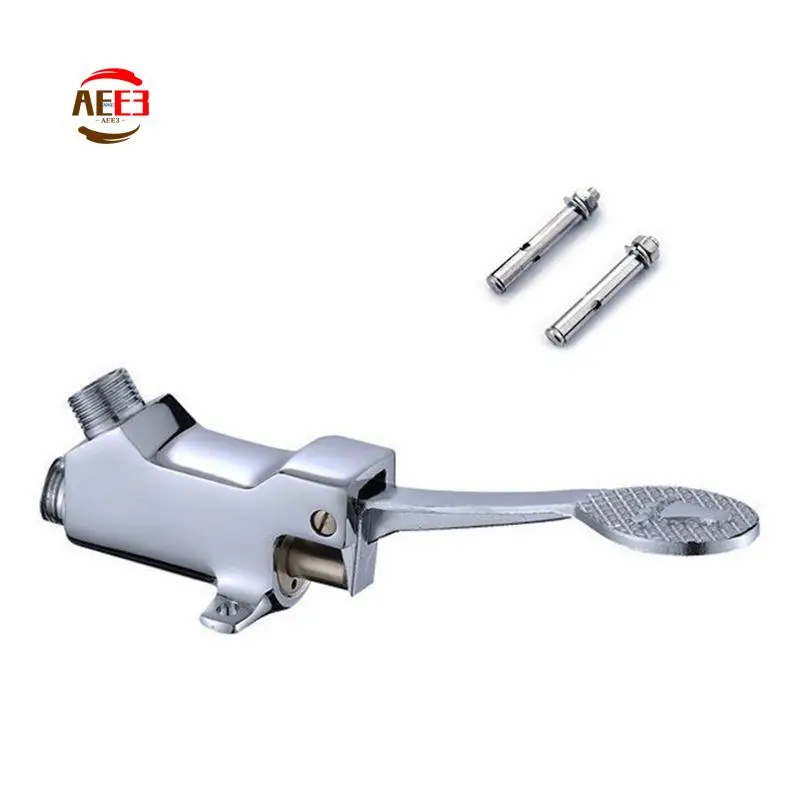 AEE3-Floor Foot Pedal Control Switch Tap Valve Faucet Copper Basin Single Cold Water Tap Bathroom Hotel Pedal
AEE3-Floor Foot Pedal Control Switch Tap Valve Faucet Copper Basin Single Cold Water Tap Bathroom Hotel Pedal