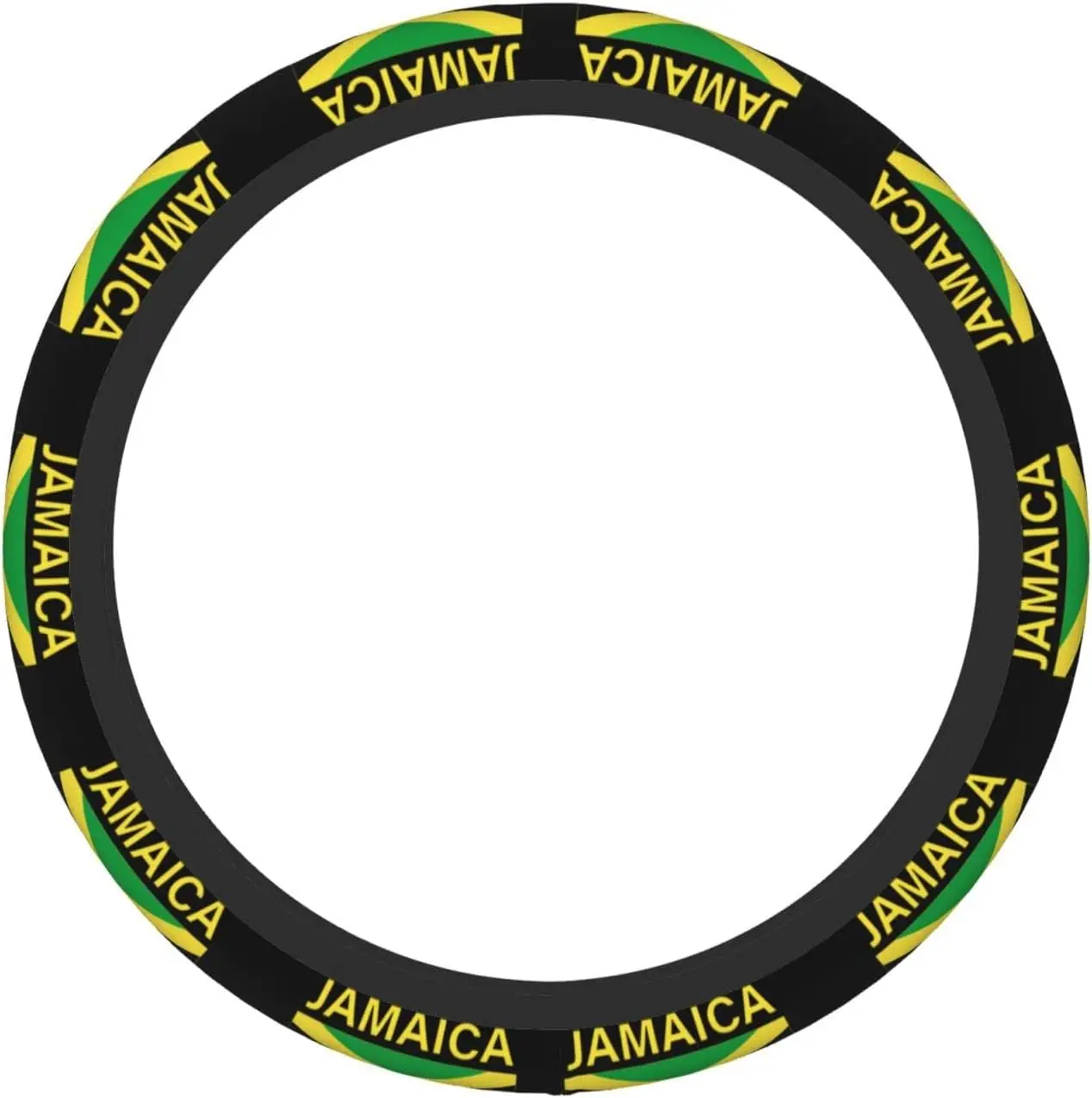 Jamaica Land I Love флаг Ямайки, эластичный чехол на руль, Универсальный 15-дюймовый автомобильный аксессуар, унисекс
Jamaica Land I Love флаг Ямайки, эластичный чехол на руль, Универсальный 15-дюймовый автомобильный аксессуар, унисекс