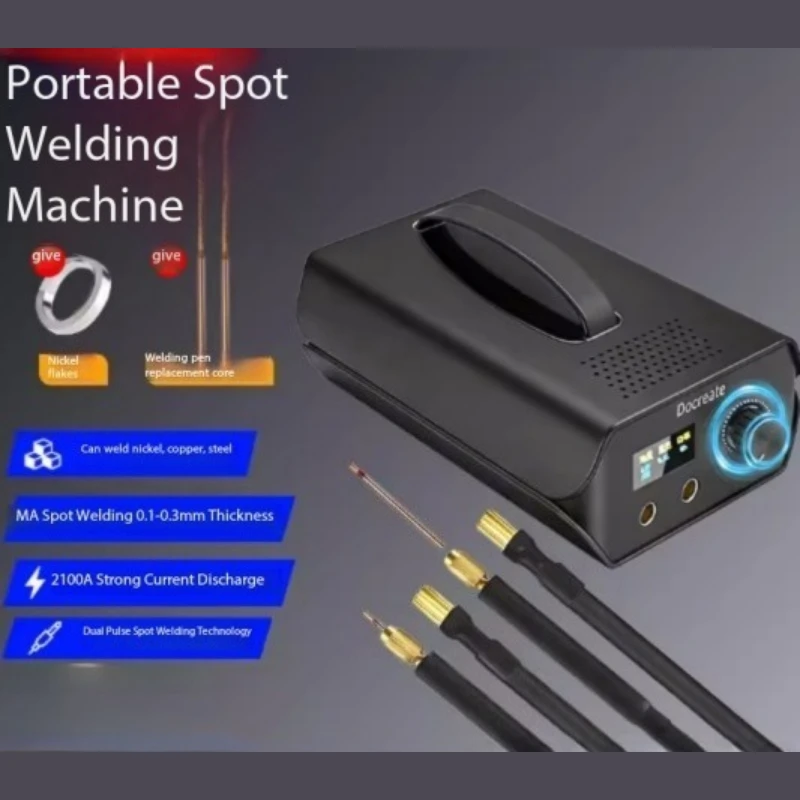 Portable spot welder 120-gear adjustable 3000F capacitor is suitable for spot welder of 18650 lithium battery welding equipment
Portable spot welder 120-gear adjustable 3000F capacitor is suitable for spot welder of 18650 lithium battery welding equipment