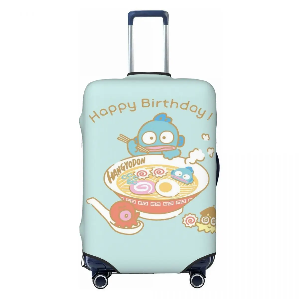 Пользовательские милые аниме Hangyodon Happy Birthday чехол для багажа протектор модные дорожные чехлы для чемоданов 18-32 дюймов
Пользовательские милые аниме Hangyodon Happy Birthday чехол для багажа протектор модные дорожные чехлы для чемоданов 18-32 дюймов