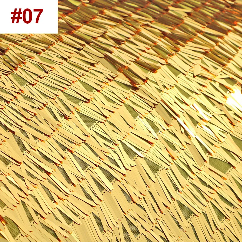 4cm Long Sword Special Sequins Decorative Mesh Fabric Spiked Colorful Fluorescent Clothing Stage Performance Dress DIY Fabric
4cm Long Sword Special Sequins Decorative Mesh Fabric Spiked Colorful Fluorescent Clothing Stage Performance Dress DIY Fabric