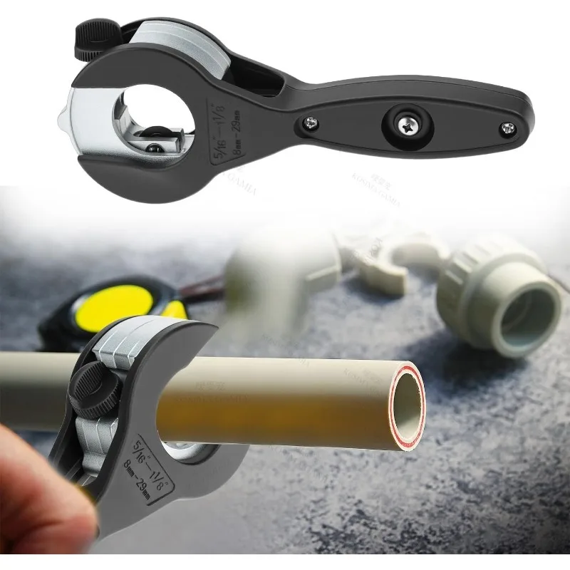 Инструменты для ремонта: Труборез с храповым механизмом – Универсальный ручной инструмент для медных, алюминиевых, железных, нержавеющих, PPR и PE труб
Инструменты для ремонта: Труборез с храповым механизмом – Универсальный ручной инструмент для медных, алюминиевых, железных, нержавеющих, PPR и PE труб