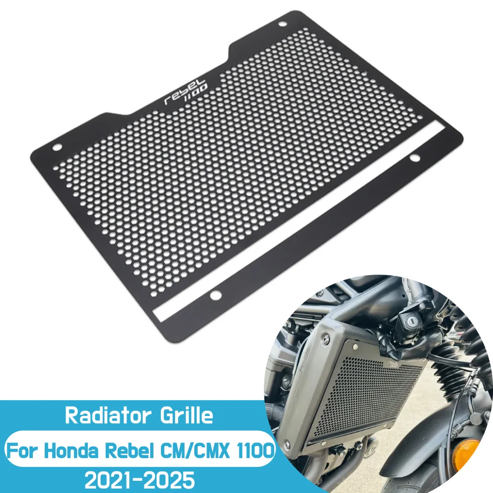 For Honda Rebel CMX CM 1100 2021-2025 CMX1100 Radiator Grille Cover Guard Protection Engine Cooler Grill Motorcycle Accessories
For Honda Rebel CMX CM 1100 2021-2025 CMX1100 Radiator Grille Cover Guard Protection Engine Cooler Grill Motorcycle Accessories