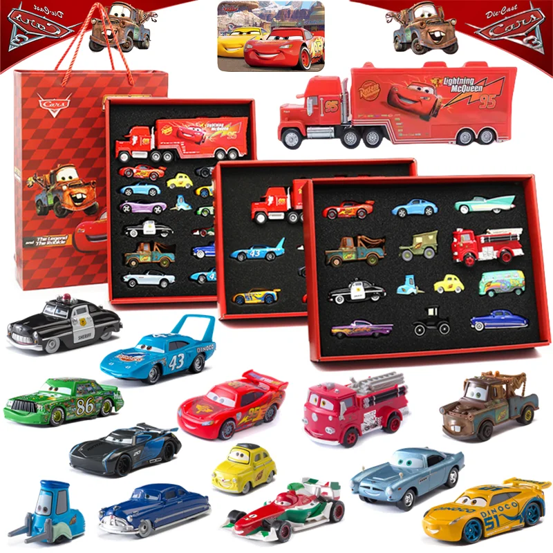 15/13/8Pcs Cars Disney Pixar Cars Lightning McQueen Mack Truck Mater Radiator Springs Metal Diecast Car Model Kids Birthday Gift
15/13/8Pcs Cars Disney Pixar Cars Lightning McQueen Mack Truck Mater Radiator Springs Metal Diecast Car Model Kids Birthday Gift