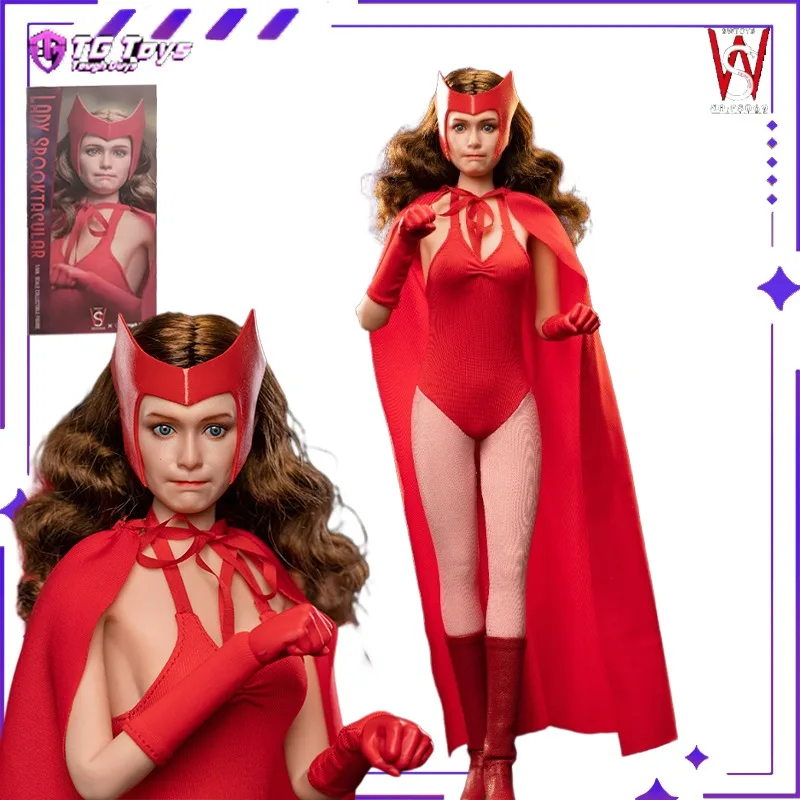 Spot SWTOYS × Tough Guys Original 1/6 Halloween Ladies Crimson Witch Wanda and Vision Mobile Doll Soldier Model Toy Collect Gift
Spot SWTOYS × Tough Guys Original 1/6 Halloween Ladies Crimson Witch Wanda and Vision Mobile Doll Soldier Model Toy Collect Gift