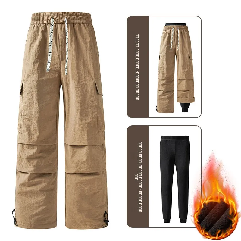 Утепленные мужские рабочие брюки Thiened Fce для осени и зимы, ветрозащитные и водонепроницаемые, для активного отдыха, повседневные, из полиэфирного волокна, карго-брюки
Утепленные мужские рабочие брюки Thiened Fce для осени и зимы, ветрозащитные и водонепроницаемые, для активного отдыха, повседневные, из полиэфирного волокна, карго-брюки