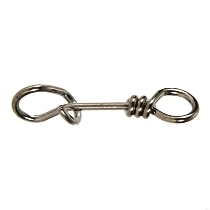 50Pcs Quickly Change Fly Fishing Fasteners Stainless Steel Fishing Hooked Snaps Pin Fishing Barrels Swivels Lures Connector
50Pcs Quickly Change Fly Fishing Fasteners Stainless Steel Fishing Hooked Snaps Pin Fishing Barrels Swivels Lures Connector