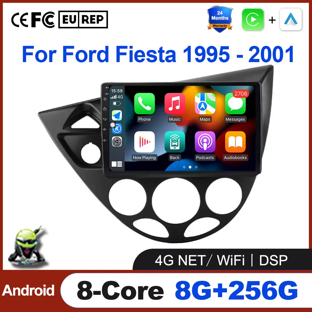 Автомобильный радиоприемник с ОС Android для Ford Fiesta 1995-2001 Focus MK1 1998-2004 Автомобильный мультимедийный плеер Беспроводные инструменты Carplay
Автомобильный радиоприемник с ОС Android для Ford Fiesta 1995-2001 Focus MK1 1998-2004 Автомобильный мультимедийный плеер Беспроводные инструменты Carplay